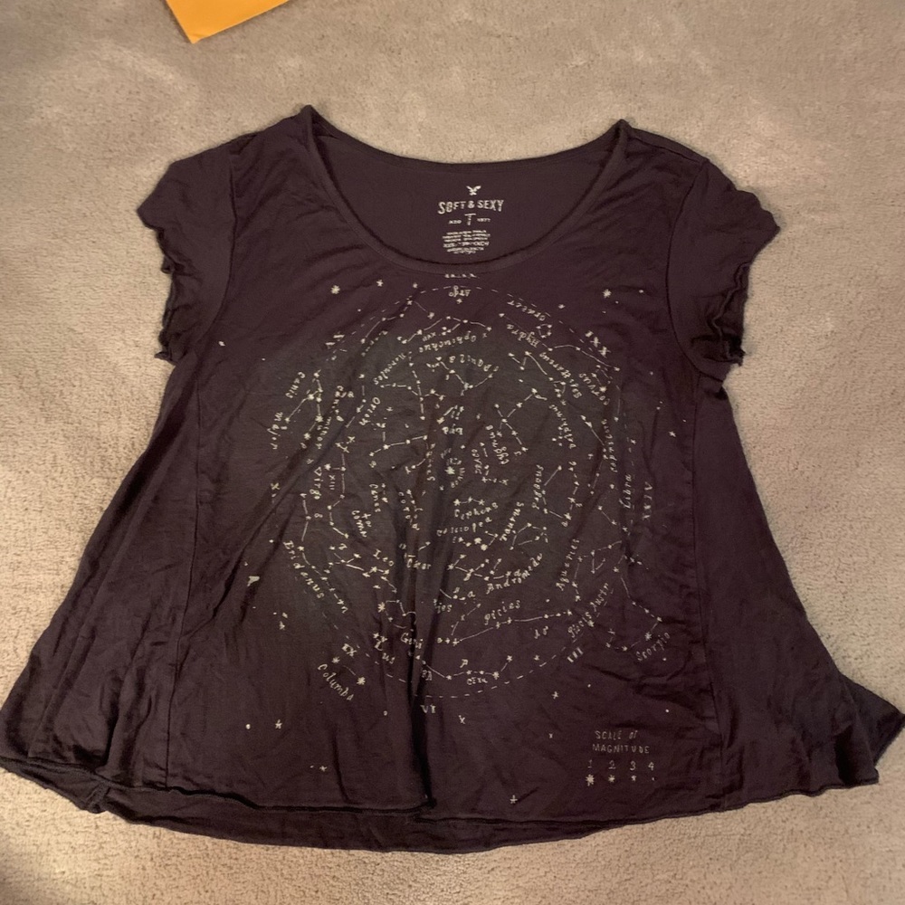 American Eagle constellation tee